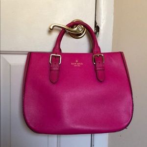 Price reduce! Kate Spade Fuchsia Pink Tote Bag